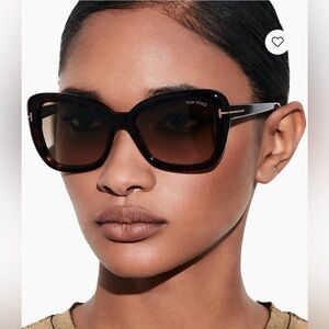 TOM FORD
Maeve 55MM Butterfly Sunglasses